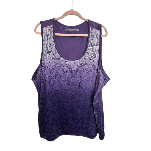 Pennington's Purple Lace Top - Picture 2 of 10